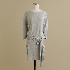 J. Crew Gray Jersey Colette Dress